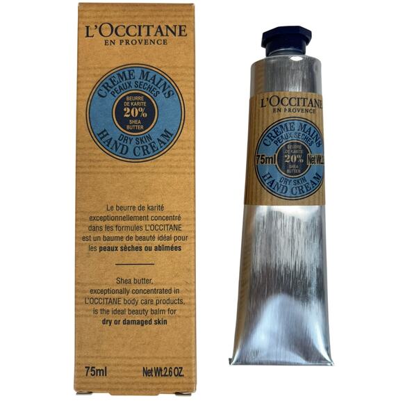 L’OCCITANE Shea Butter Hand Cream 20% Dry Skin 2.6 oz / 75ml New in Box - Picture 2 of 4